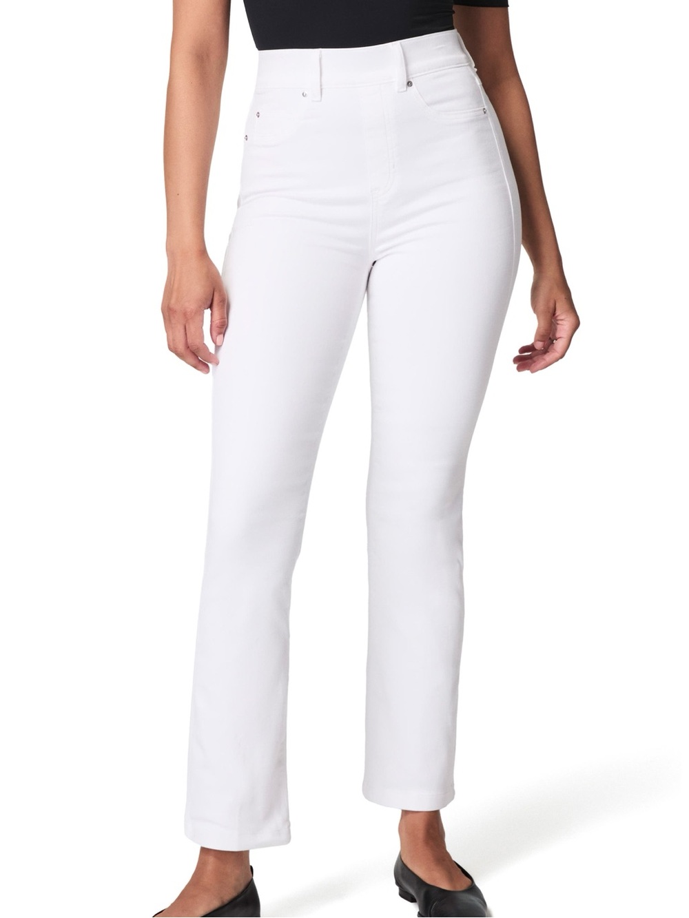 Spanx On-the-Go Slim Straight Ankle Pants - size Small